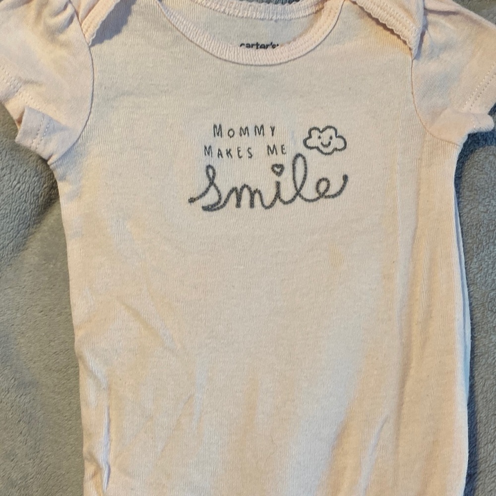 2 Carters body suit and I sweater
